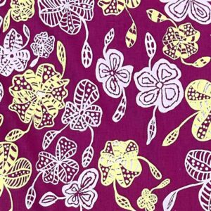 Beatrice Wombunji  - Wild Flowers on linen (1m)