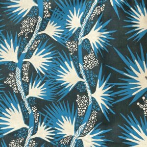 Gracie Kumbi - Sand Palms on green linen (2m)