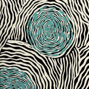 Marita Sambono - Fire on black linen (1m)