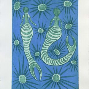 Marita Sambono - Mermaids - Etching