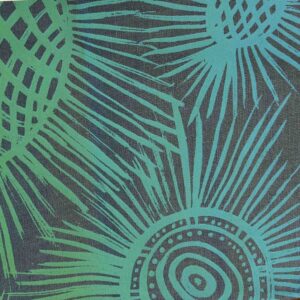 Nola Jimarin - Pandanus Mats on linen (2m)