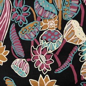 Patricia Marrfurra - Billabong on black linen (2m)