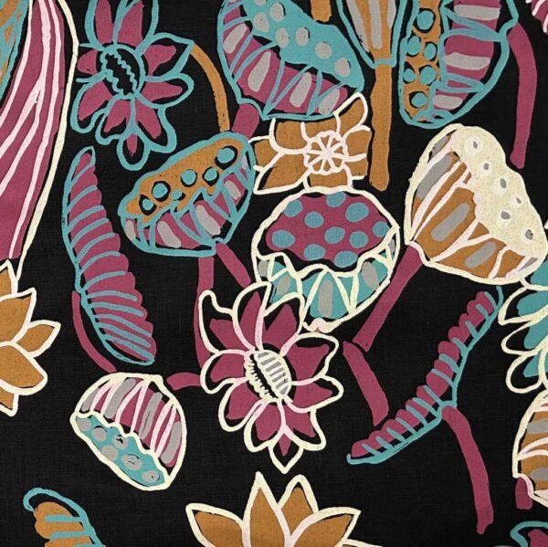 Patricia Marrfurra - Billabong on black linen (2m)