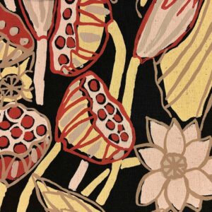 Patricia Marrfurra - Billabong on black linen (1m)