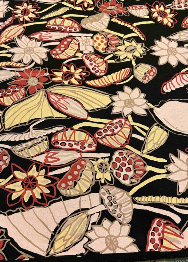 Patricia Marrfurra - Billabong on black linen (1m) - Image 2