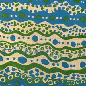 Suzanne Nurra - Dry Season on natural linen (per 1m)