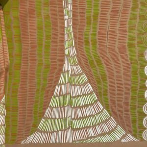 Kieren Karritpul - Baby Baskets on camel cotton drill (per 1m)