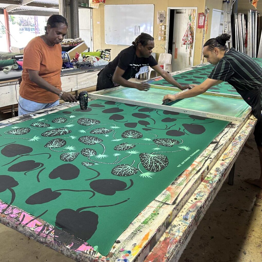 Kieren Water Lilies green Kieren Water Lilies green