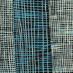 Kieren Karritpul - Coolamon on black linen (per 1m)